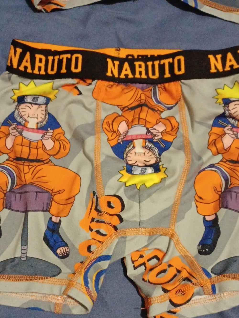 Bundle Of 8 Naruto Graphic Boxer Briefs For Boys Size 8
